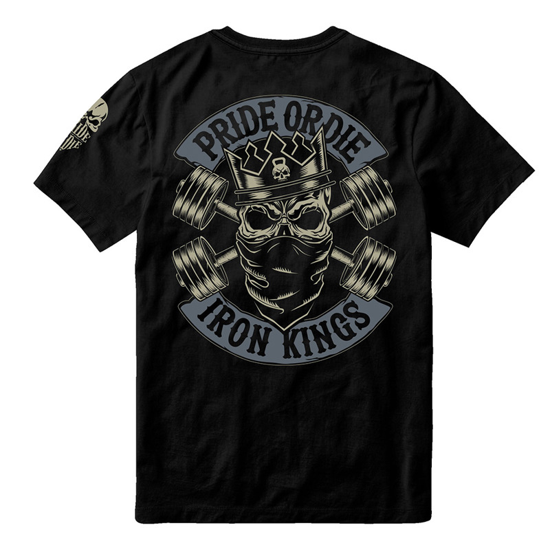 PRiDEorDiE Iron King T-Shirt -black